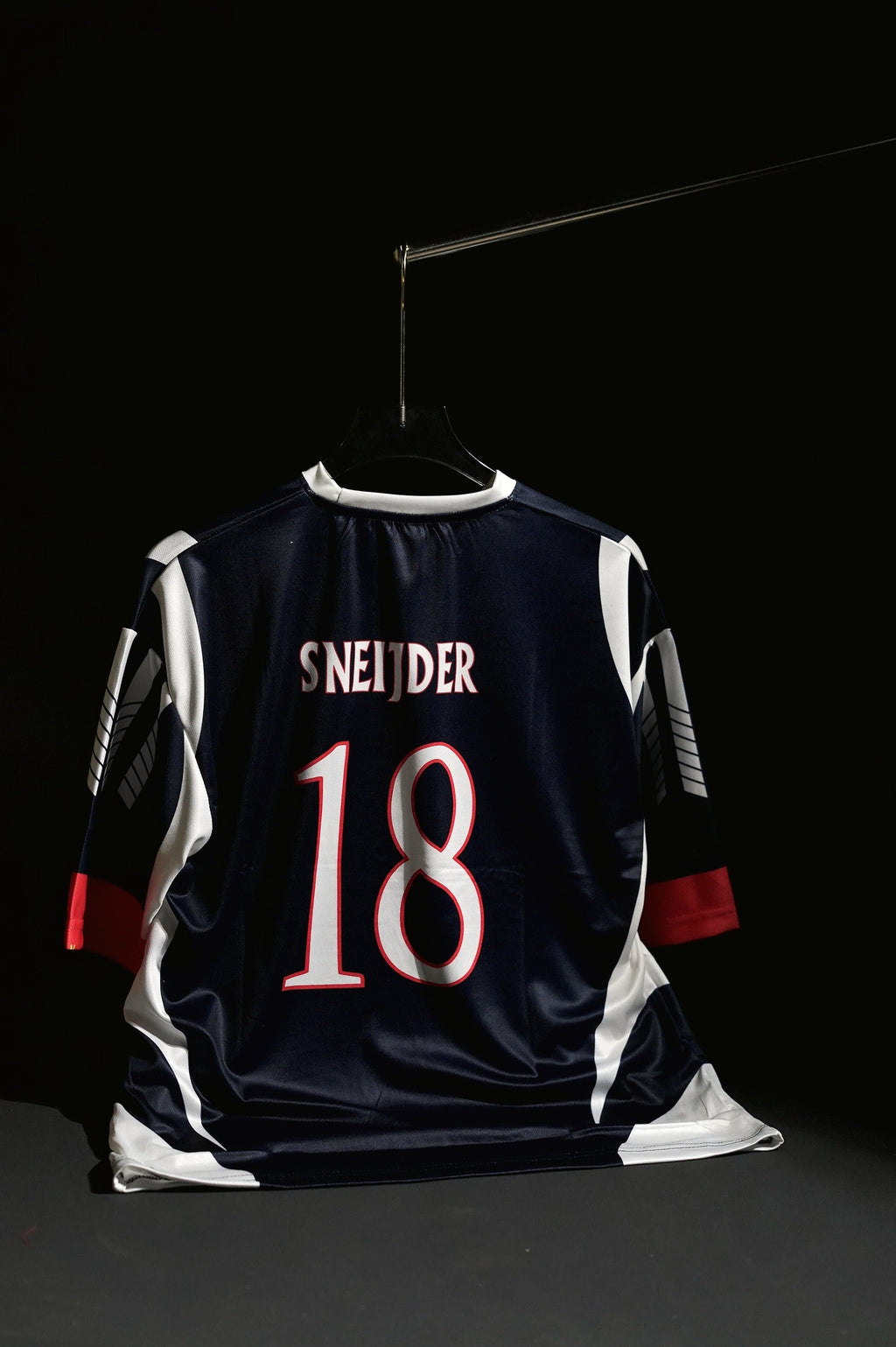 Ajax FC | SNEIJDER #18 | 2005-06 | Away Kit | Navy Blue | Oversized Fit