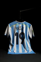 Argentina | LIONEL MESSI #19 | 2006 | Home Kit | Blue & White | Retro Design | Regular Fit