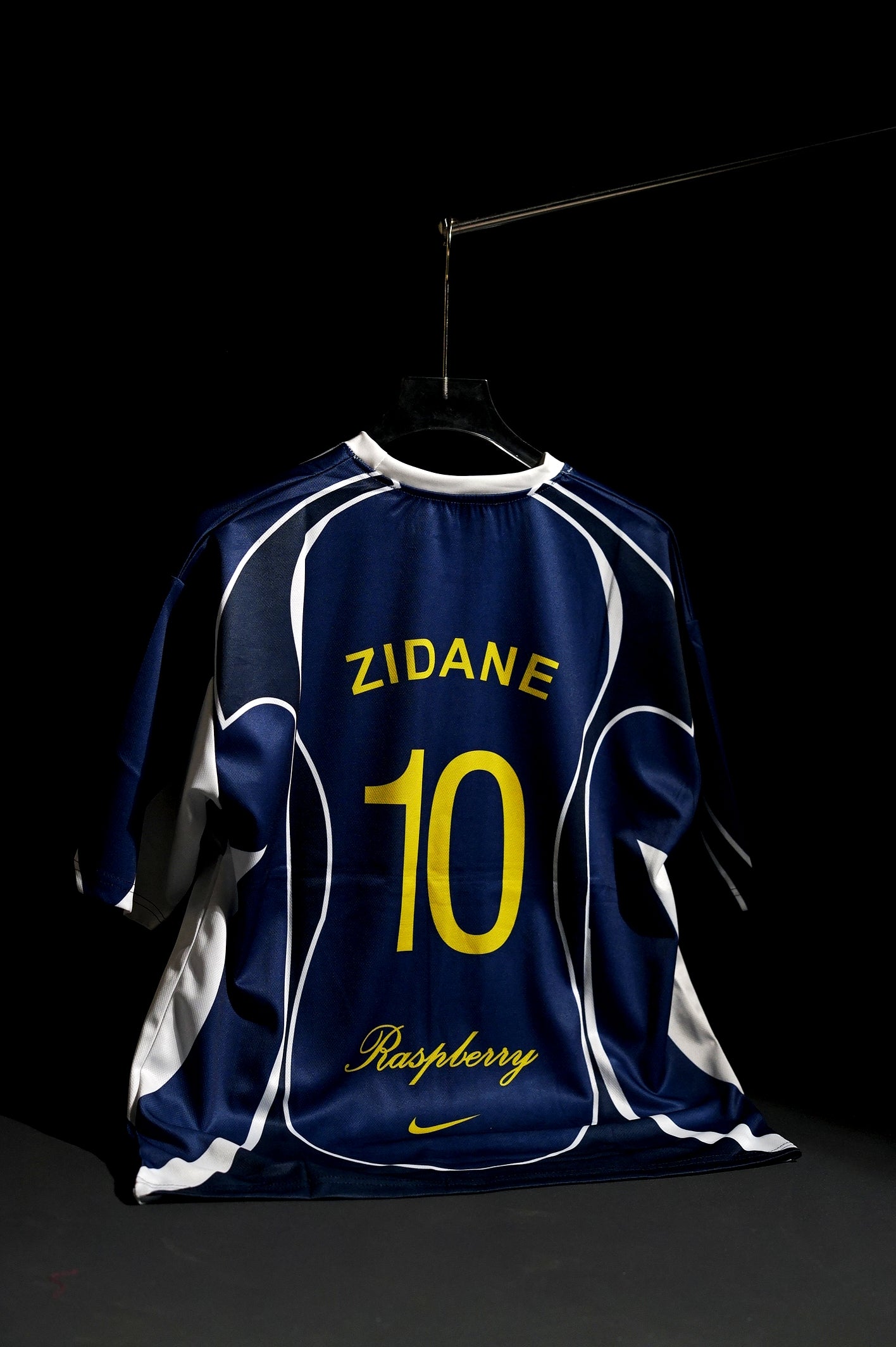 France | ZINEDINE ZIDANE #10 | 2026 | Special Kit | Navy Blue | Retro Design | Oversized Fit