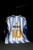 Argentina | LIONEL MESSI #10 | 2026 | Special Kit | White & Blue | Latest Design | Oversized Fit