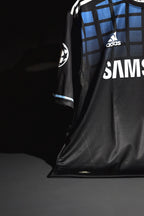 Chelsea FC | TORRES #9 | 2011-12 | Away Kit | Retro Design | Black & Blue | Oversized  Fit