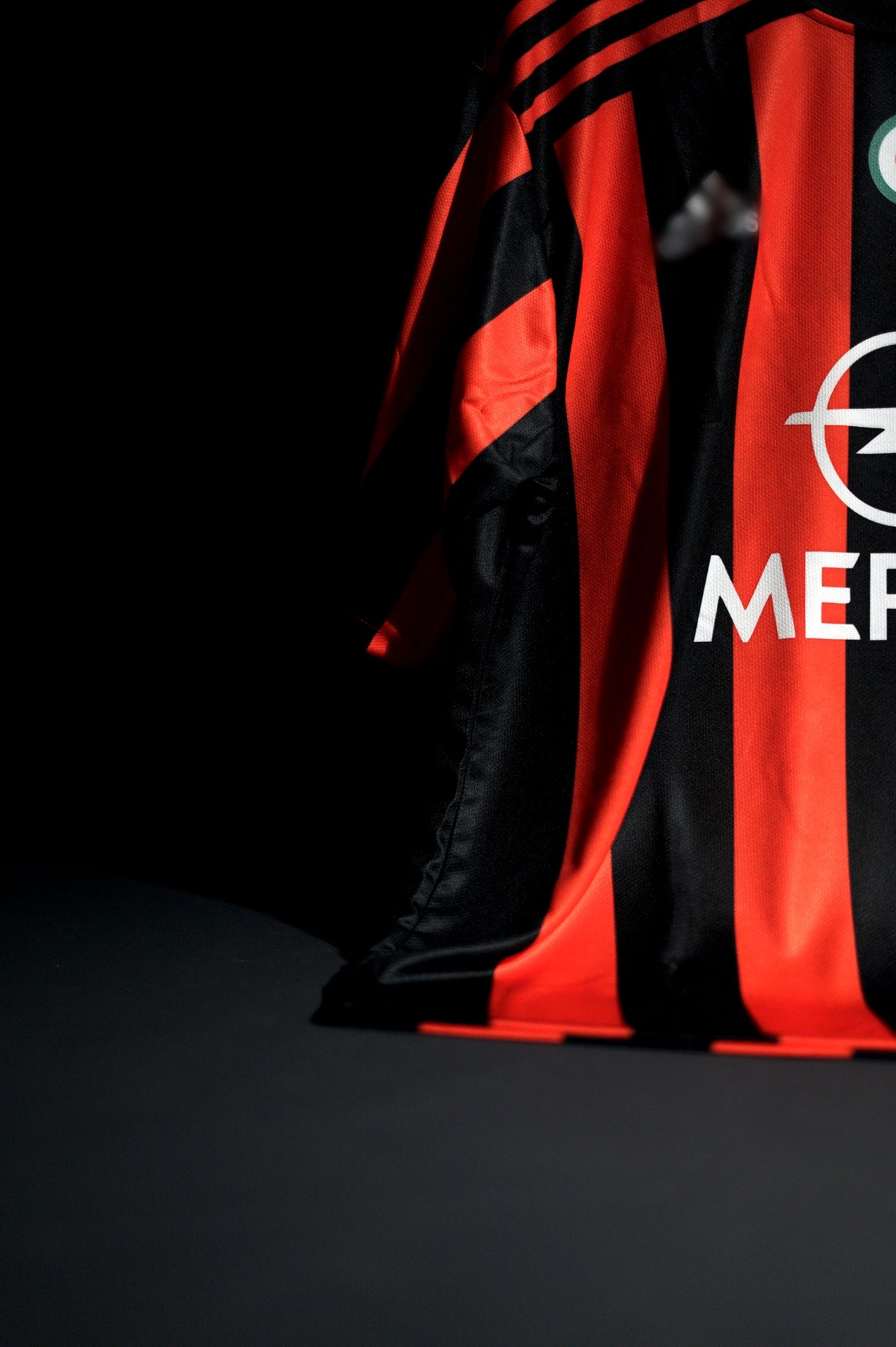 AC Milan | MALDINI #3 | 2003-04 | Home kit | Retro Design | Red & Black | Oversized Fit