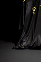 Germany | OZIL #8 | 2010 FIFA World Cup | Away Kit | Retro Design | Black | Oversized Fit