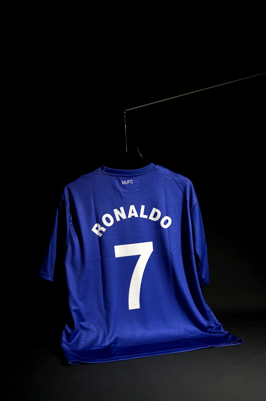 Manchester United | CRISTIANO RONALDO #7 | 2008-09 | Third Kit | Retro Design | Blue | Oversized Fit