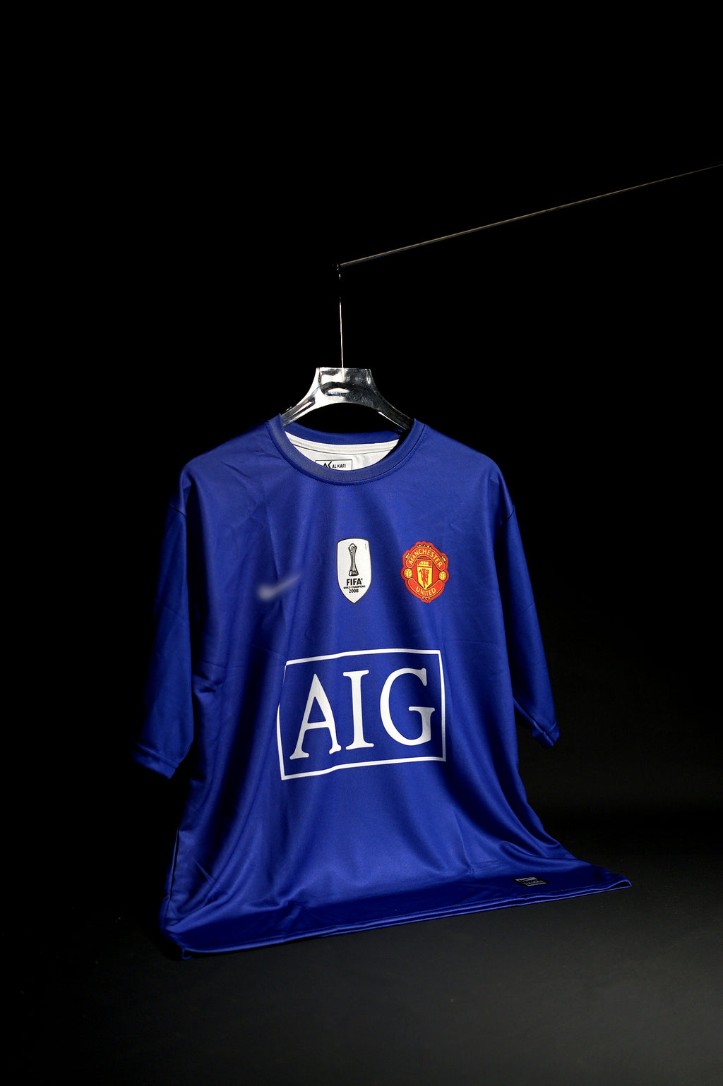 Manchester United | CRISTIANO RONALDO #7 | 2008-09 | Third Kit | Retro Design | Blue | Oversized Fit