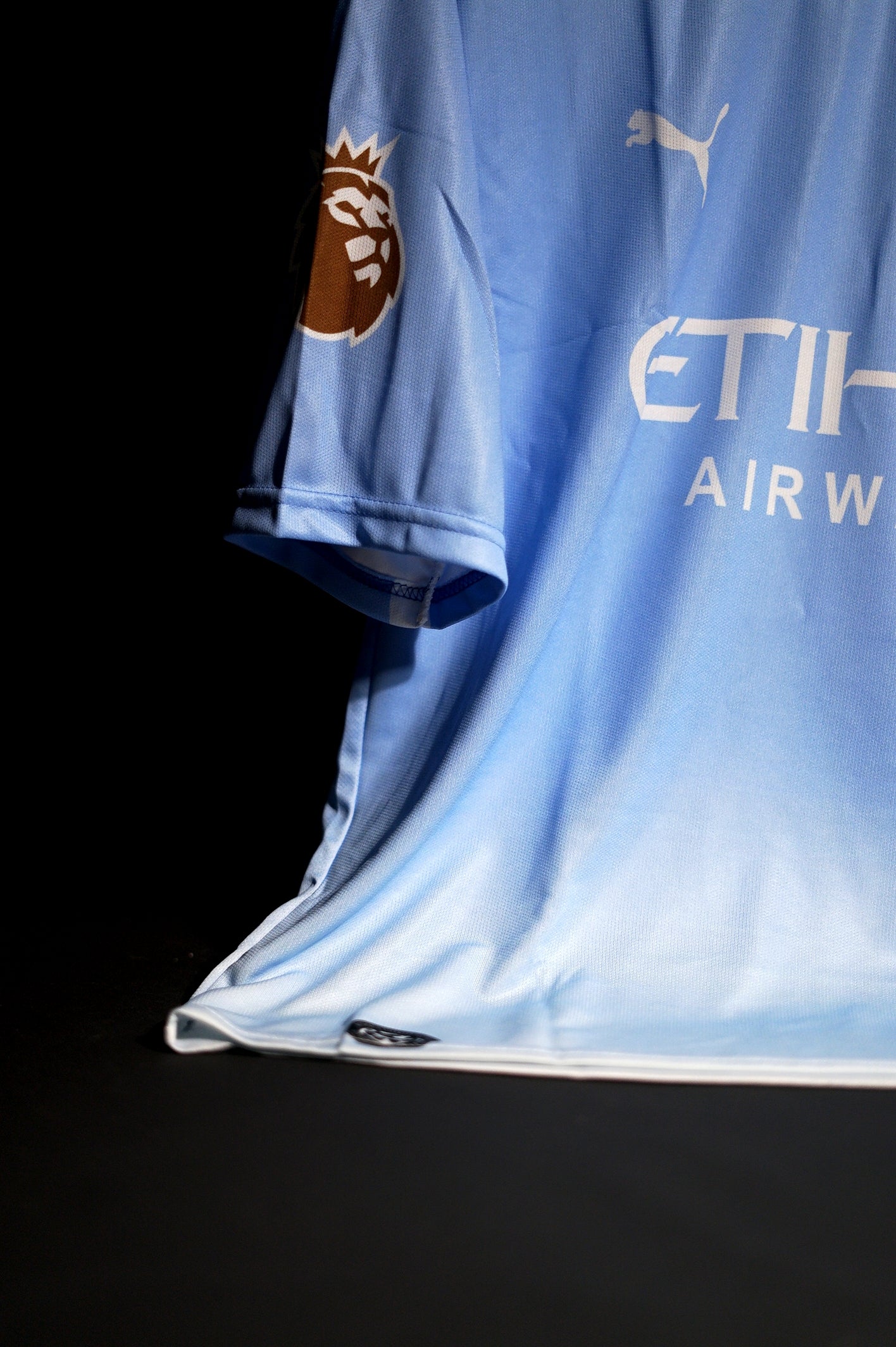 Manchester City | ERLING HAALAND #9 | 2024-25 | Home kit | Blue  & White | Oversized Fit