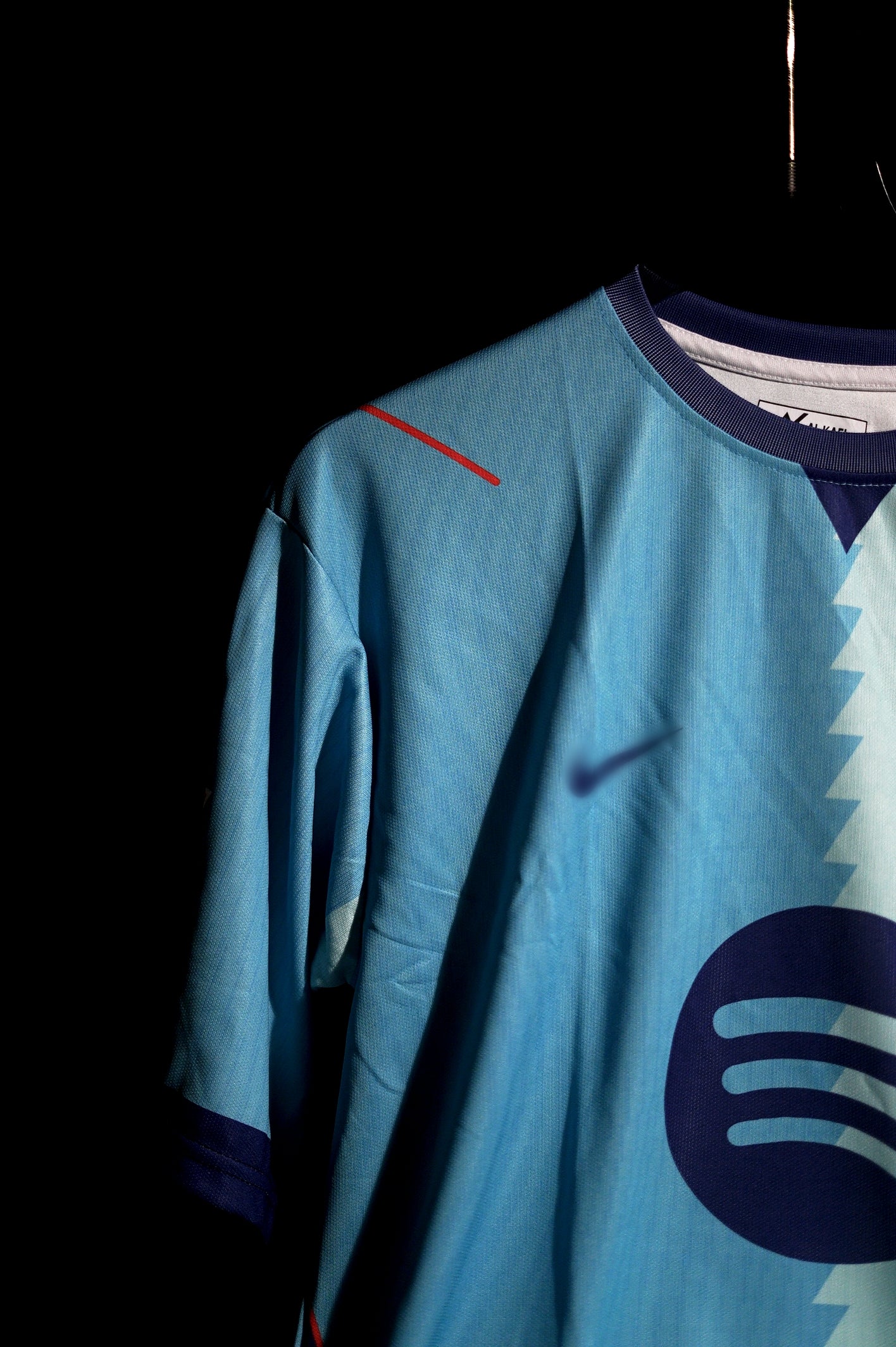 Barcelona FC | LAMINE YAMAL #10 | 2026-27 | Third Kit | Latest Design | Blue & White | Oversized Fit