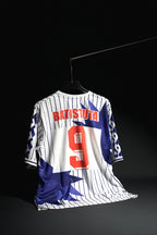 Fiorentina FC | BATISTUTA #9 | 1991-92 | Home Kit | Retro Design | White & Purple | Oversized Fit