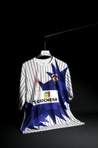 Fiorentina FC | BATISTUTA #9 | 1991-92 | Home Kit | Retro Design | White & Purple | Oversized Fit