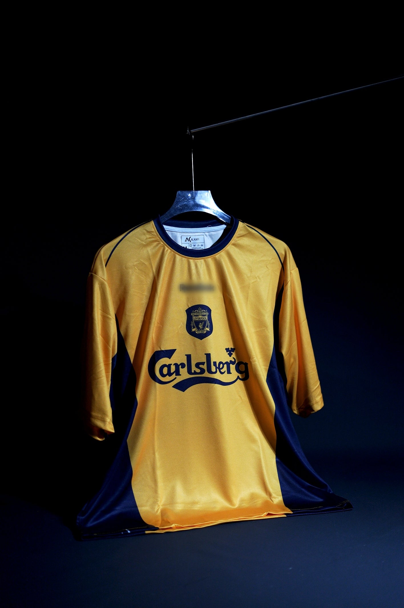 Liverpool FC | OWEN #10 | 2000-01 | Away Kit | Retro Design | Yellow & Black | Oversized Fit