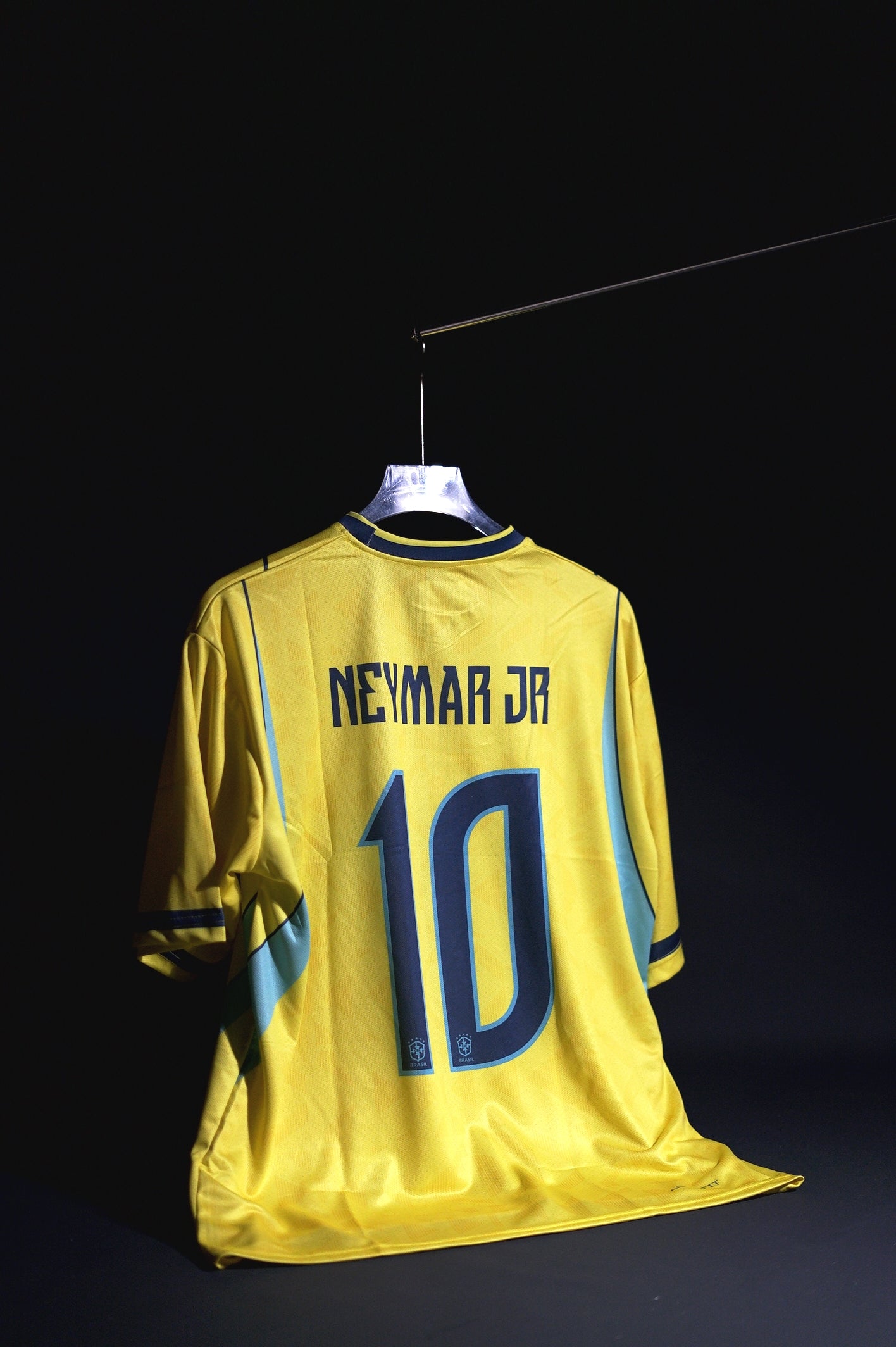 Brazil | NEYMAR JR #10 | 2026 FIFA Worldcup | Home Kit | Latest Design | Yellow & Green | Oversized Fit