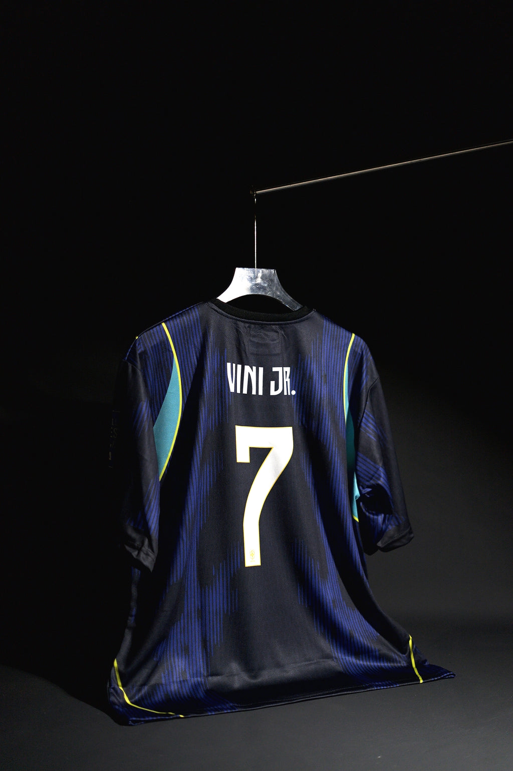 Brazil | VINICIUS JR #7 | 2026 FIFA Worldcup | Away Kit | Latest Design | Blue | Oversized Fit