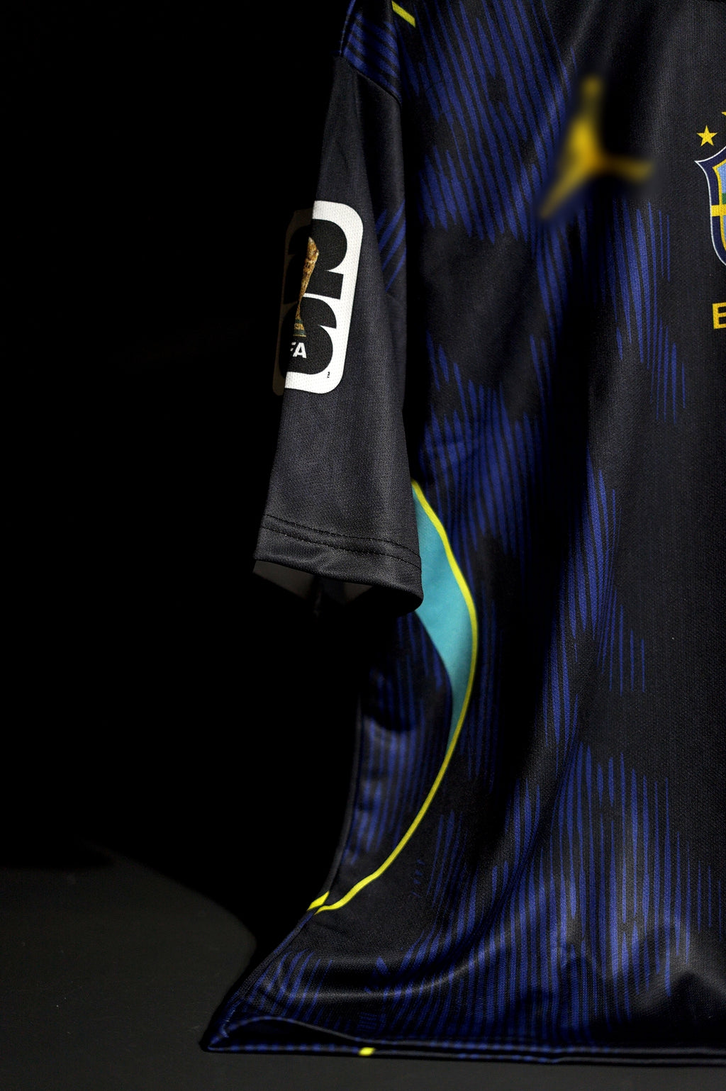 Brazil | VINICIUS JR #7 | 2026 FIFA Worldcup | Away Kit | Latest Design | Blue | Oversized Fit