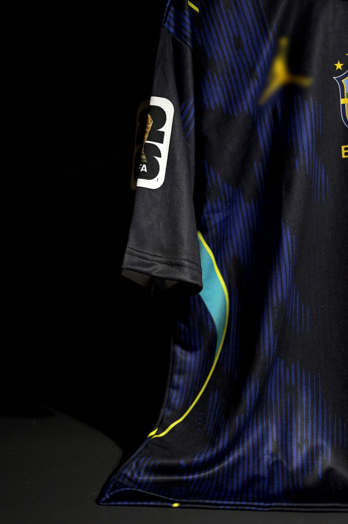 Brazil | VINICIUS JR #7 | 2026 FIFA Worldcup | Away Kit | Latest Design | Blue | Oversized Fit