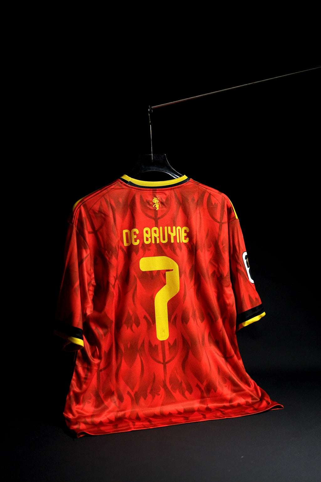 Belgium | KEVIN DE BRUYNE #7 | 2026 FIFA Worldcup | Home Kit | Latest Design | Red & Yellow | Oversized Fit