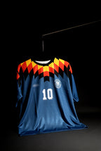 Germany | MATTHAUS #10 | 1994 | Away Kit | Retro Design | Cyan | Oversized Fit