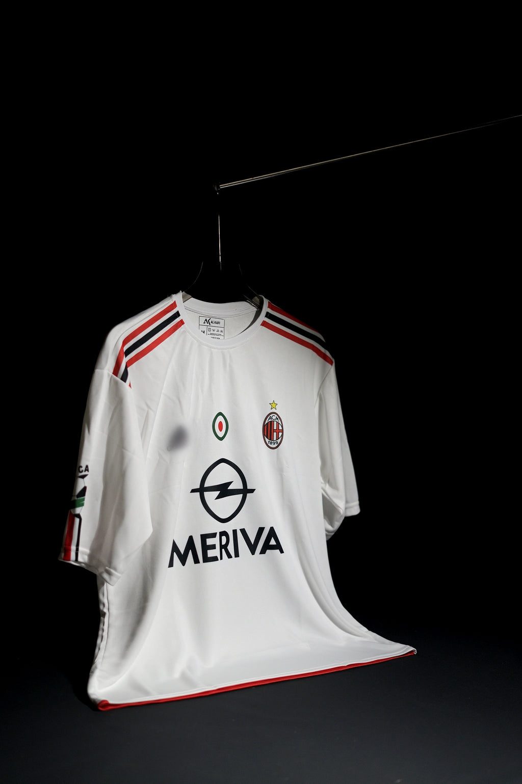 AC Milan | SHEVCHENKO #7 | 2003-04 | Away Kit | Retro Design | White | Oversized Fit