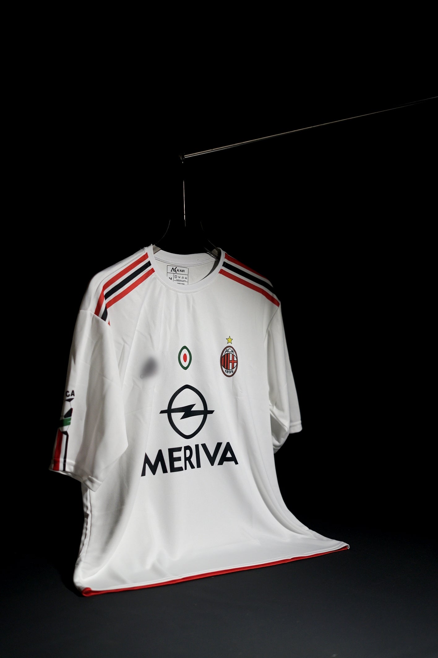 AC Milan | SHEVCHENKO #7 | 2003-04 | Away Kit | Retro Design | White | Oversized Fit