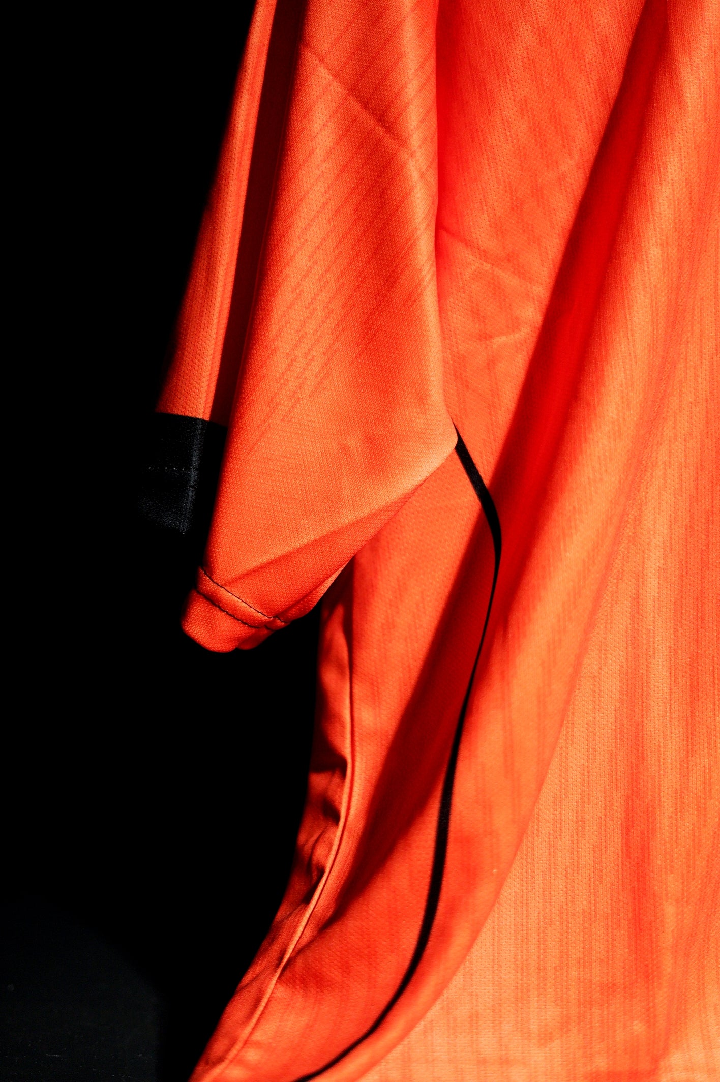 Netherlands | VIRGIL VAN DIJK #4 | 2026 FIFA Worldcup | Home Kit | Latest Design | Orange & Black | Oversized Fit