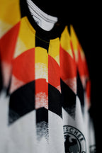 Germany | KLINSMANN #18 | 1994 | Home Kit | Retro Design | White | Oversized Fit