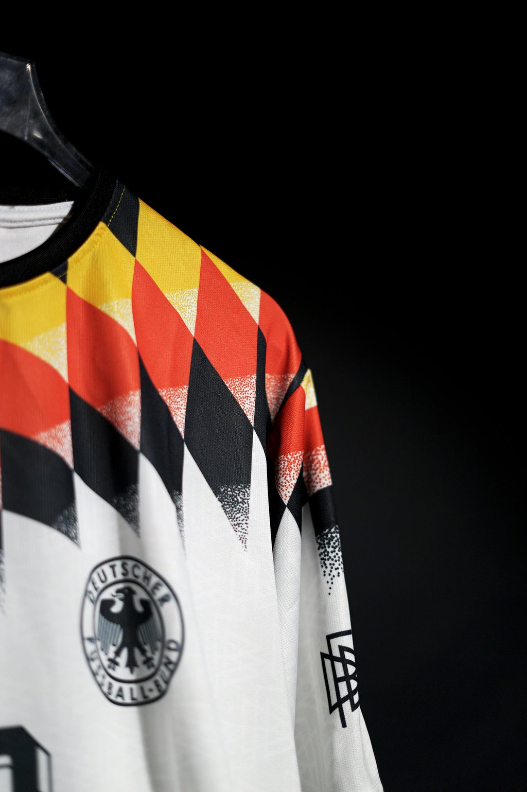 Germany | KLINSMANN #18 | 1994 | Home Kit | Retro Design | White | Oversized Fit