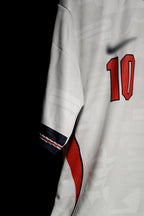 England | JUDE BELLINGHAM #10 | 2026 FIFA Worldcup | Home Kit | Latest Design | White & Red | Oversized Fit