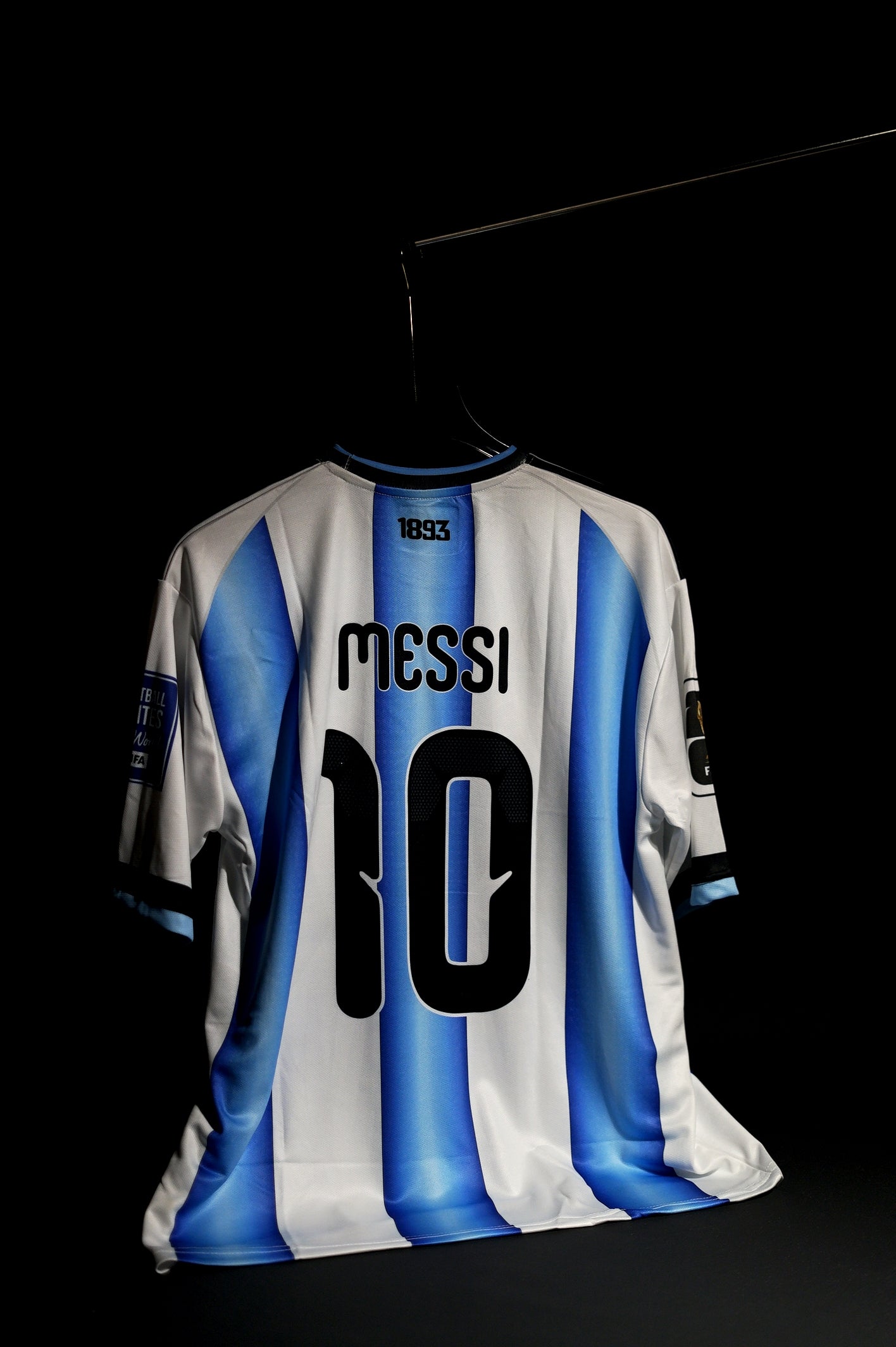 Argentina | LIONEL MESSI #10 | 2026 FIFA Worldcup | Home Kit | Latest Design | White & Blue | Oversized Fit