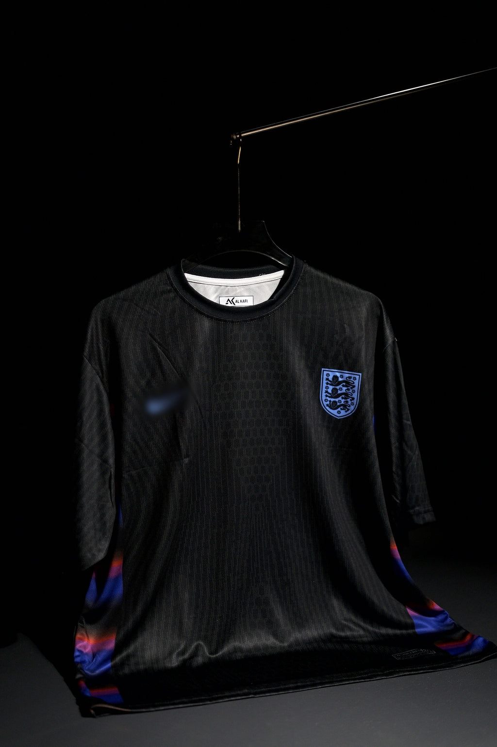 England | JUDE BELLINGHAM #10 | 2025-26 | Away Kit | Latest Design | Black & Blue | Oversized Fit