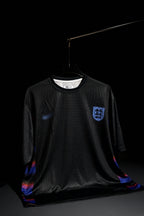 England | JUDE BELLINGHAM #10 | 2025-26 | Away Kit | Latest Design | Black & Blue | Oversized Fit