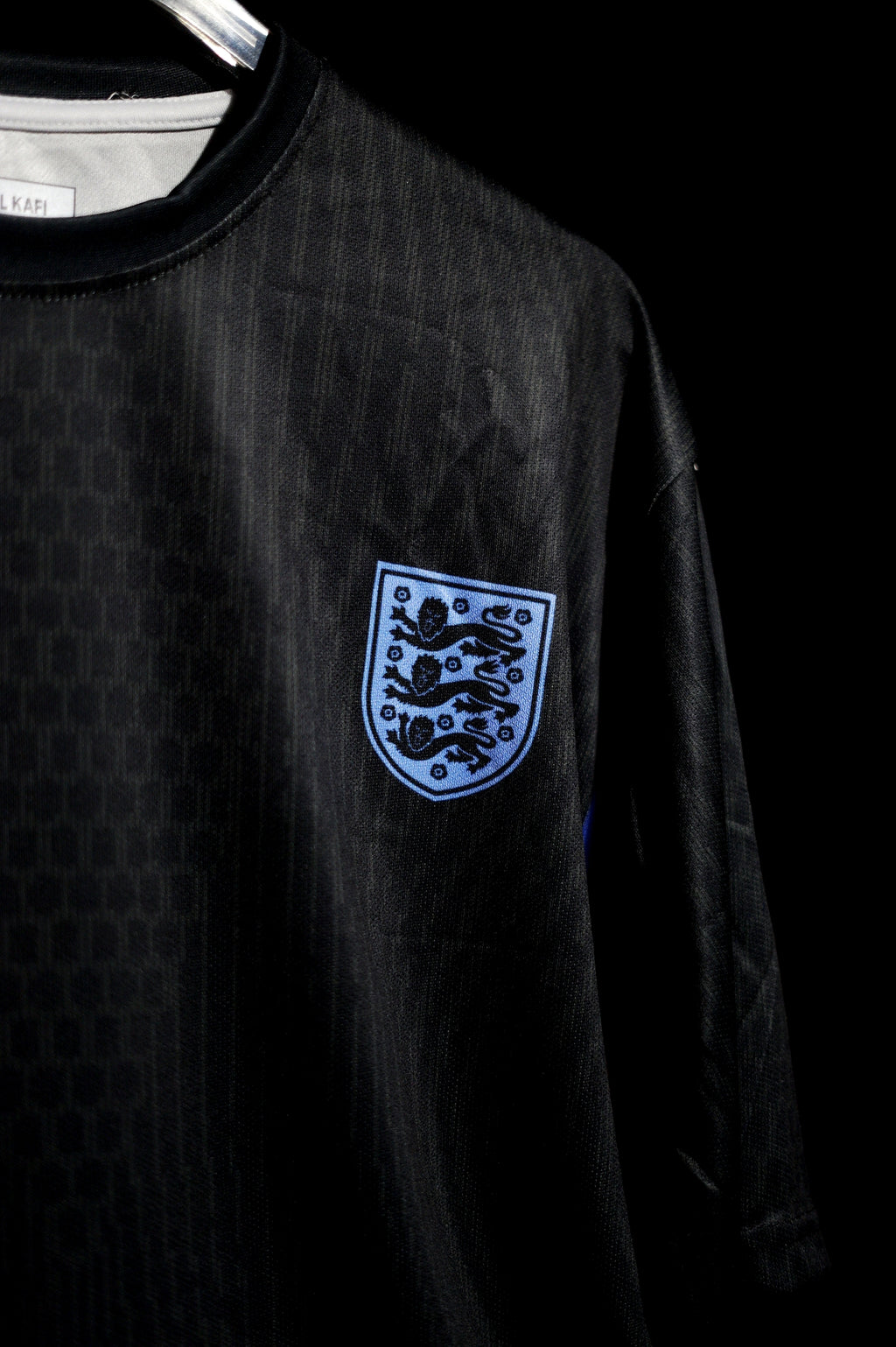 England | JUDE BELLINGHAM #10 | 2025-26 | Away Kit | Latest Design | Black & Blue | Oversized Fit