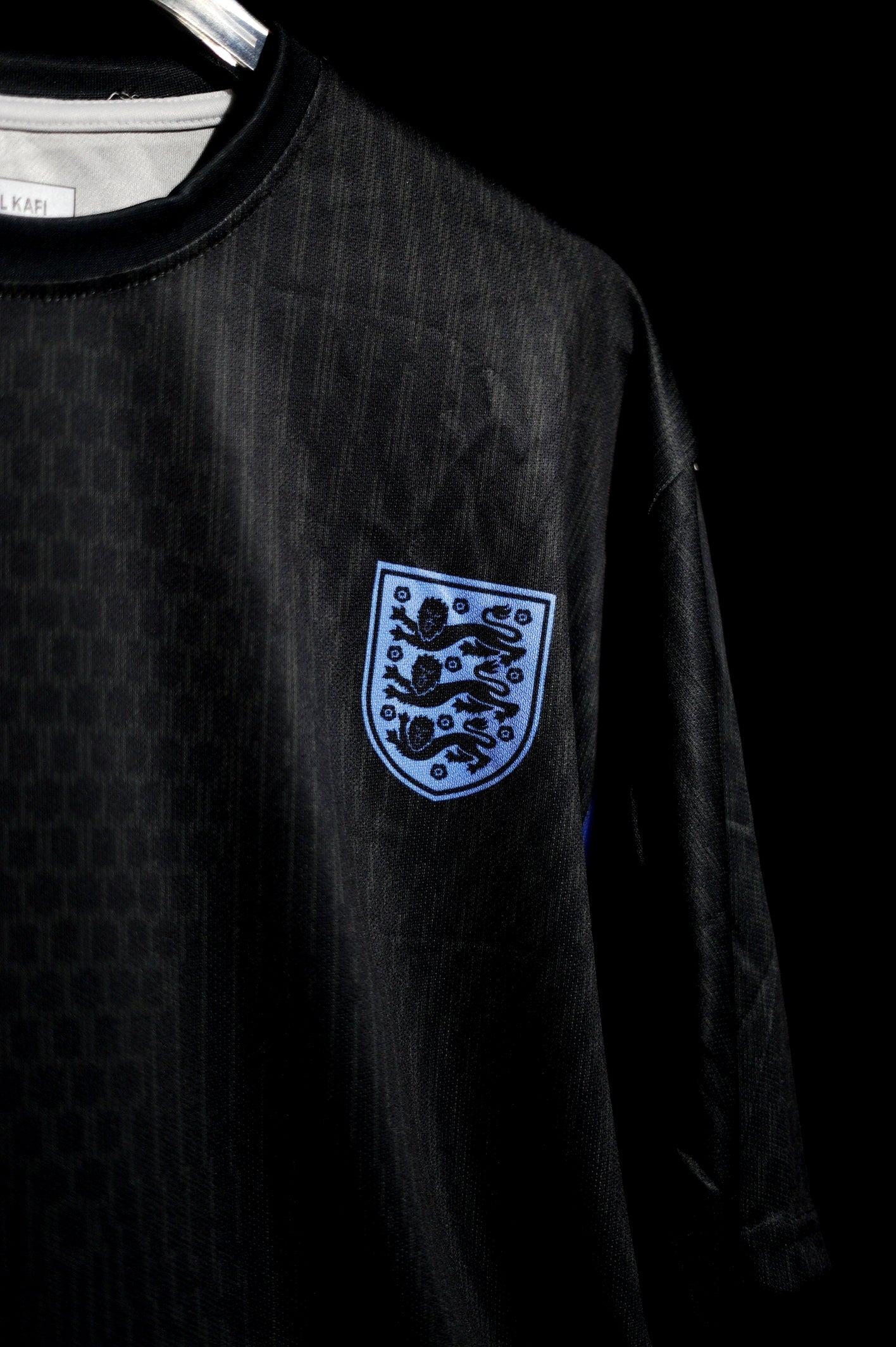 England | JUDE BELLINGHAM #10 | 2025-26 | Away Kit | Latest Design | Black & Blue | Oversized Fit