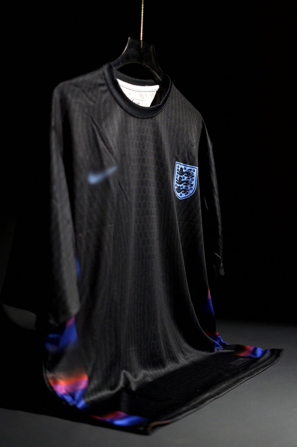 England | JUDE BELLINGHAM #10 | 2025-26 | Away Kit | Latest Design | Black & Blue | Oversized Fit