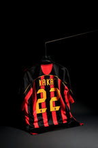 AC Milan | KAKA # 22 | 2006-07 | Home Kit | Retro Design | Black & Red | Oversized Fit