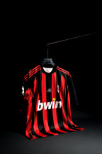 AC Milan | KAKA # 22 | 2006-07 | Home Kit | Retro Design | Black & Red | Oversized Fit