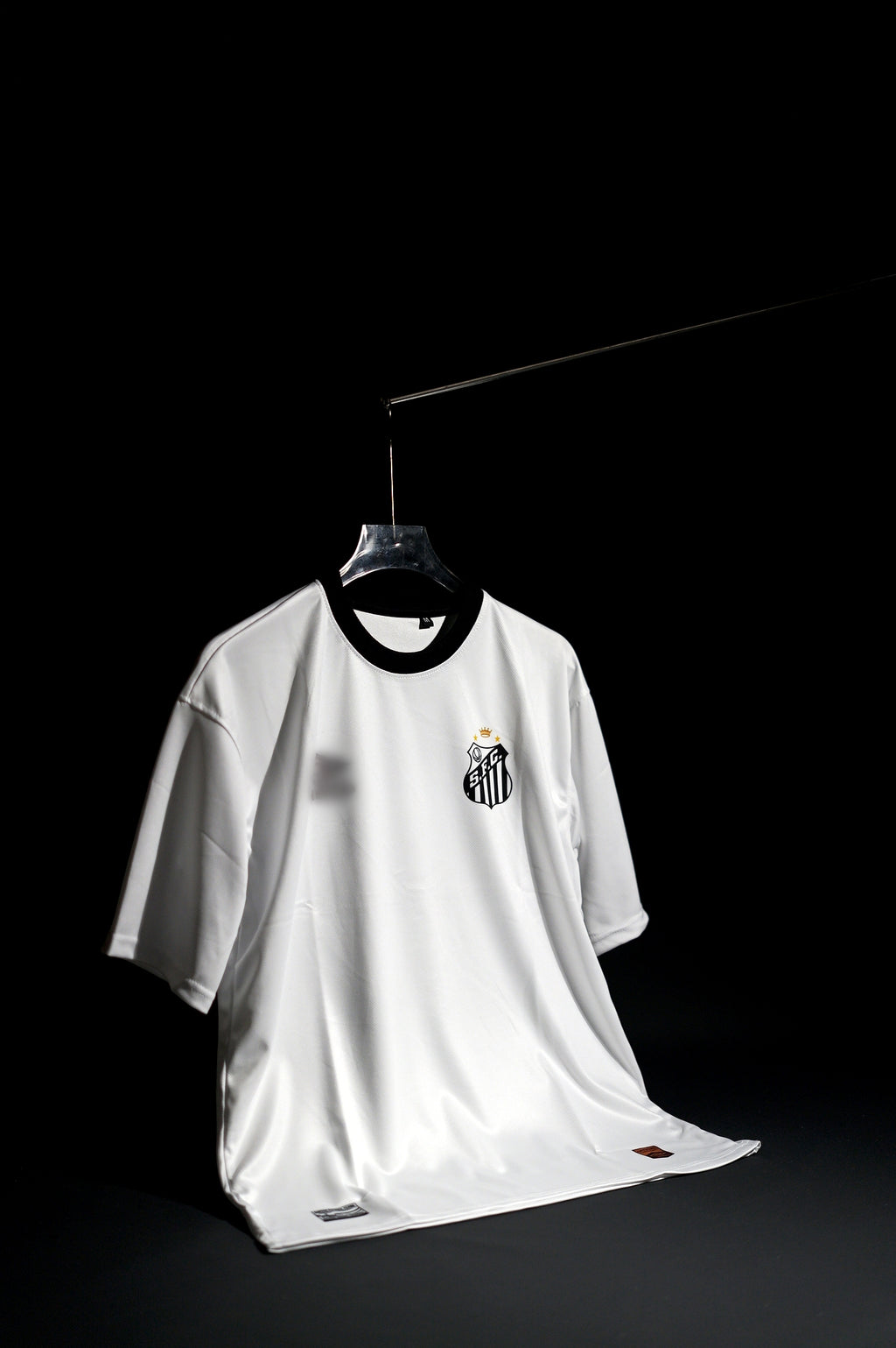 Santos FC | NEYMAR # 10 | 2010-11 | Home Kit | Retro Design | White | Oversized Fit