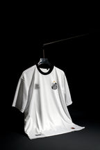 Santos FC | NEYMAR # 10 | 2010-11 | Home Kit | Retro Design | White | Oversized Fit