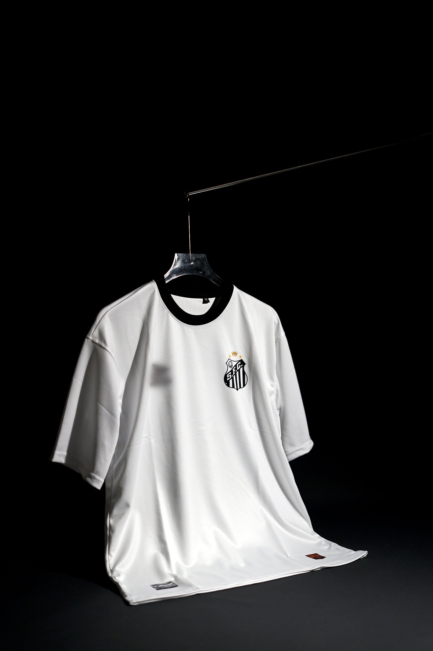 Santos FC | NEYMAR # 10 | 2010-11 | Home Kit | Retro Design | White | Oversized Fit