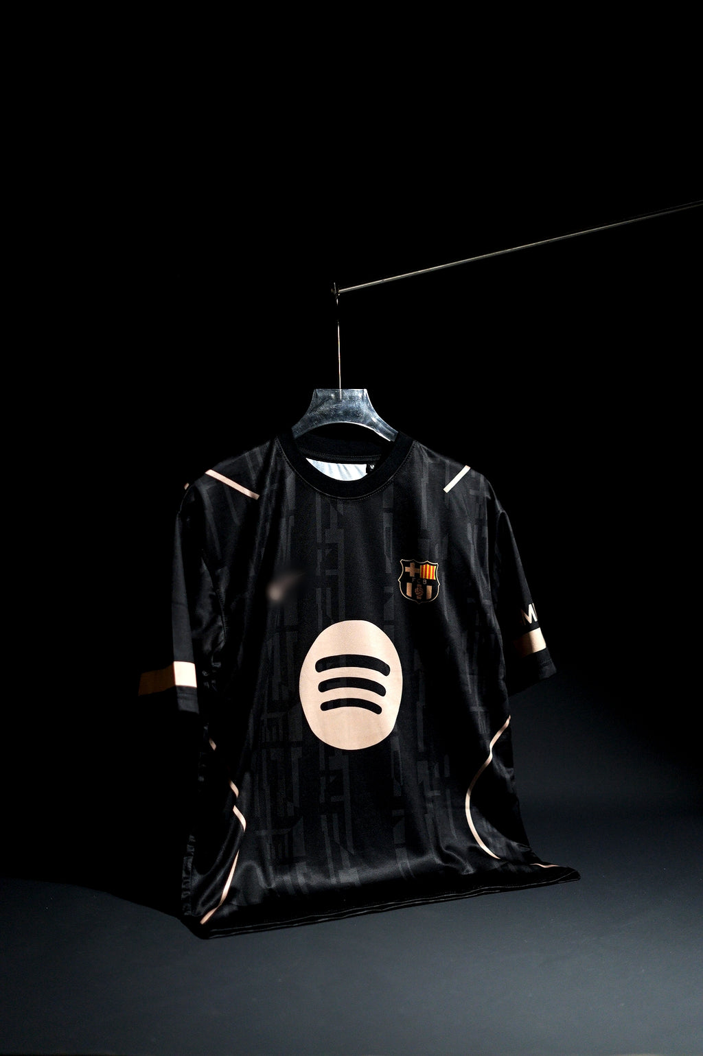 FC Barcelona | LAMINE YAMAL # 10 | 2023-24 | Fourth Kit | Black | Oversized Fit