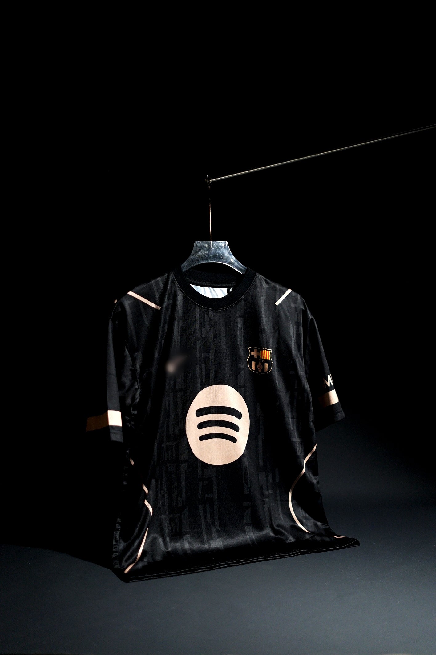 FC Barcelona | LAMINE YAMAL # 10 | 2023-24 | Fourth Kit | Black | Oversized Fit