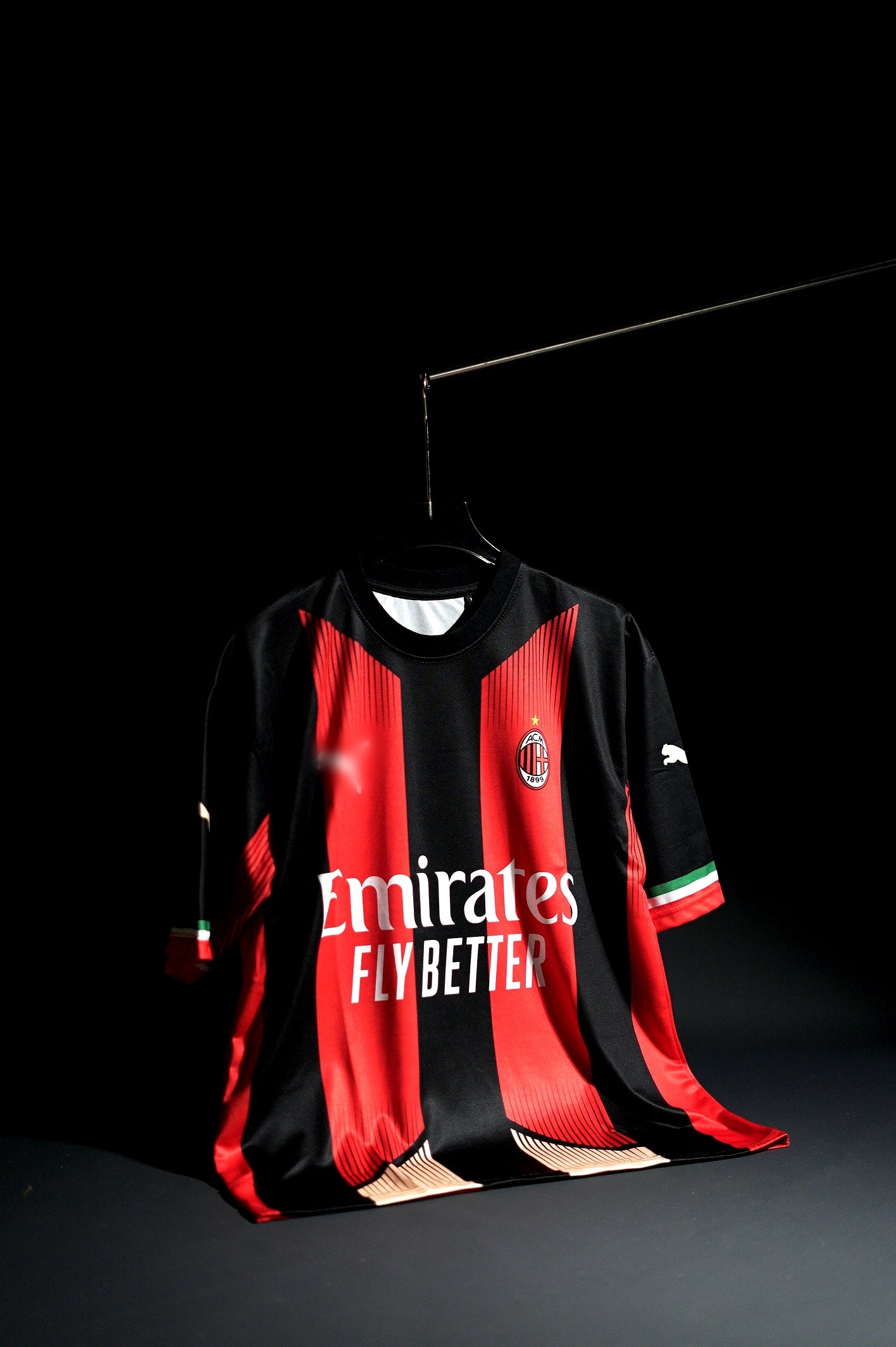 AC Milan | SHEVCHENKO #10 | 2002-03 | Third Kit | Retro Design | Red & Black | Oversized Fit