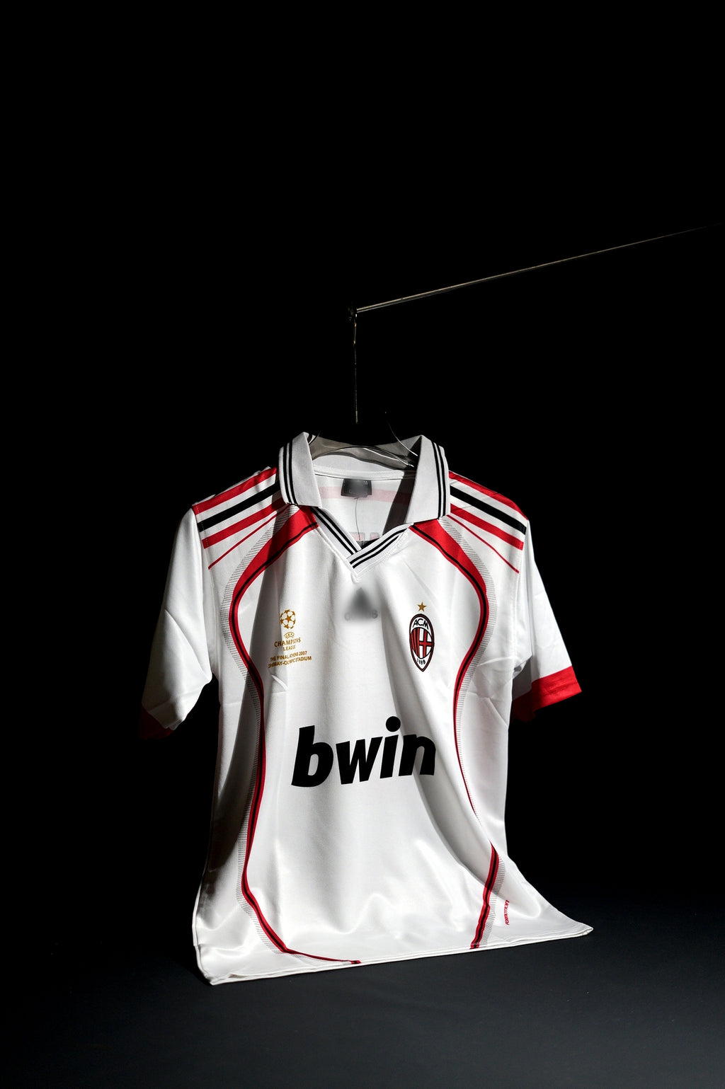 AC Milan | PIRLO #21 | 2006-07 | Home Kit | Retro Design | White & Red | Collared Kit | Oversized Fit