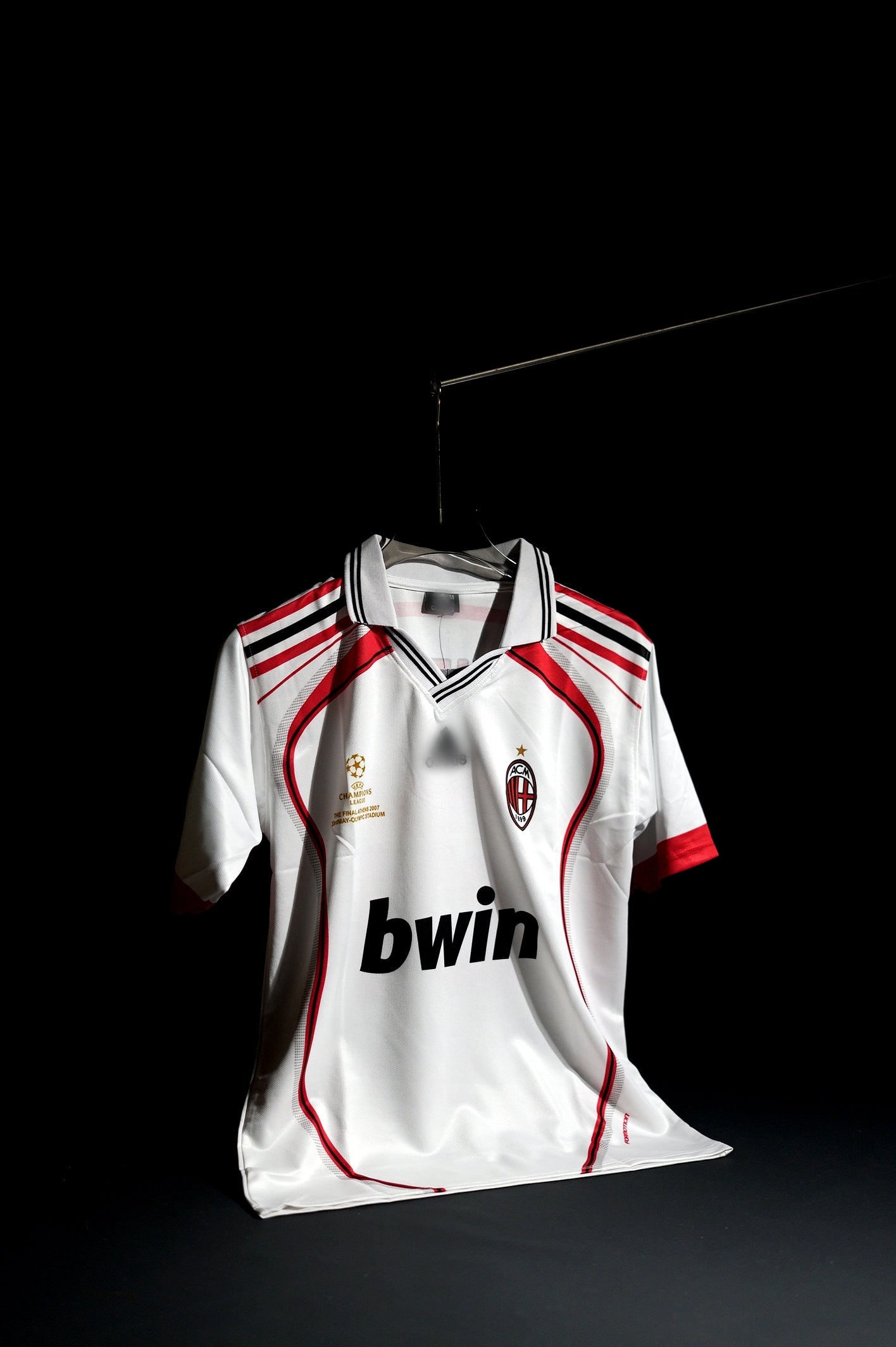 AC Milan | PIRLO #21 | 2006-07 | Home Kit | Retro Design | White & Red | Collared Kit | Oversized Fit