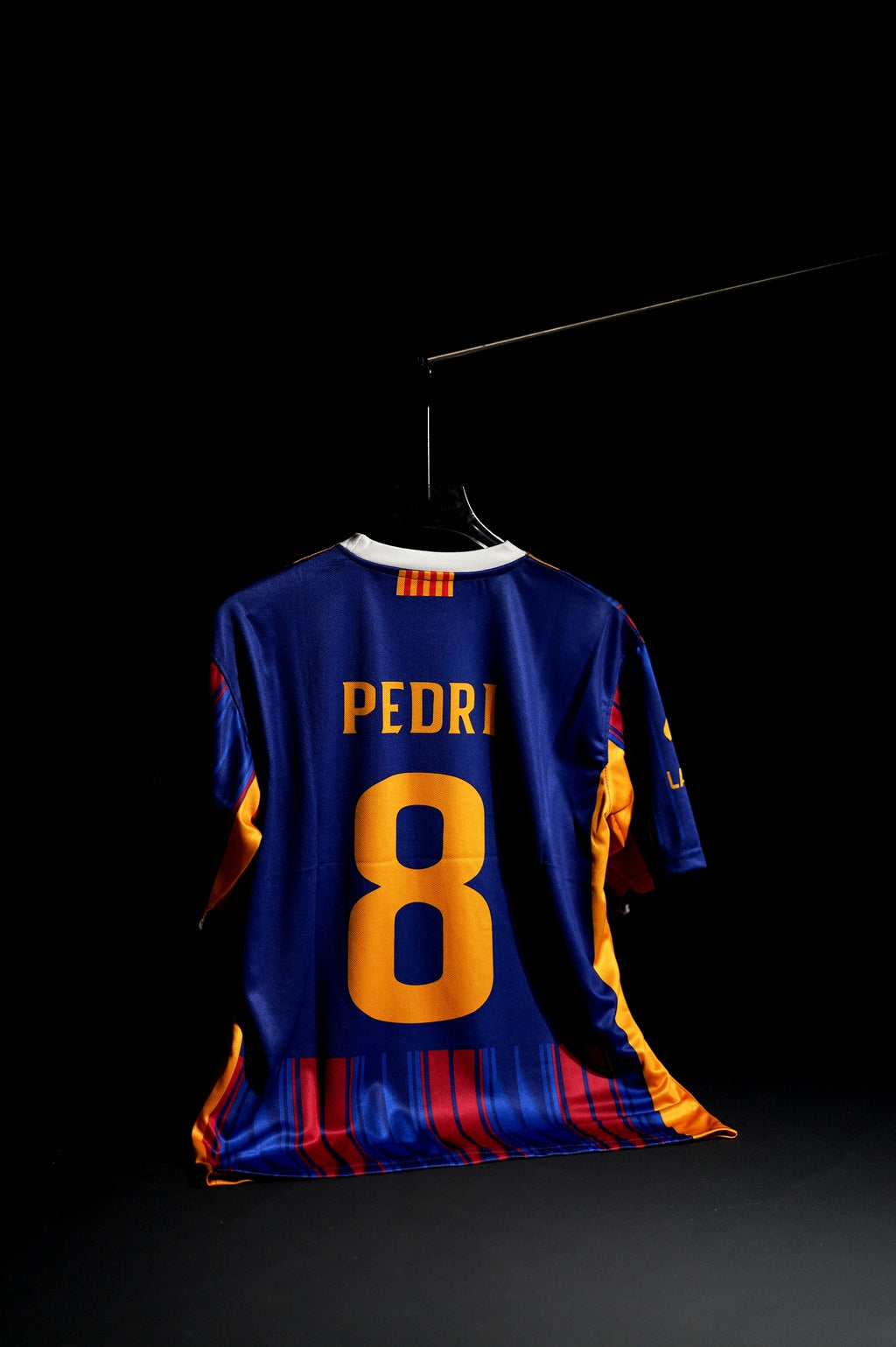 FC Barcelona | PEDRI #8 | 2025-26 | Home Kit | Latest Design | Blue & Red | Oversized Fit