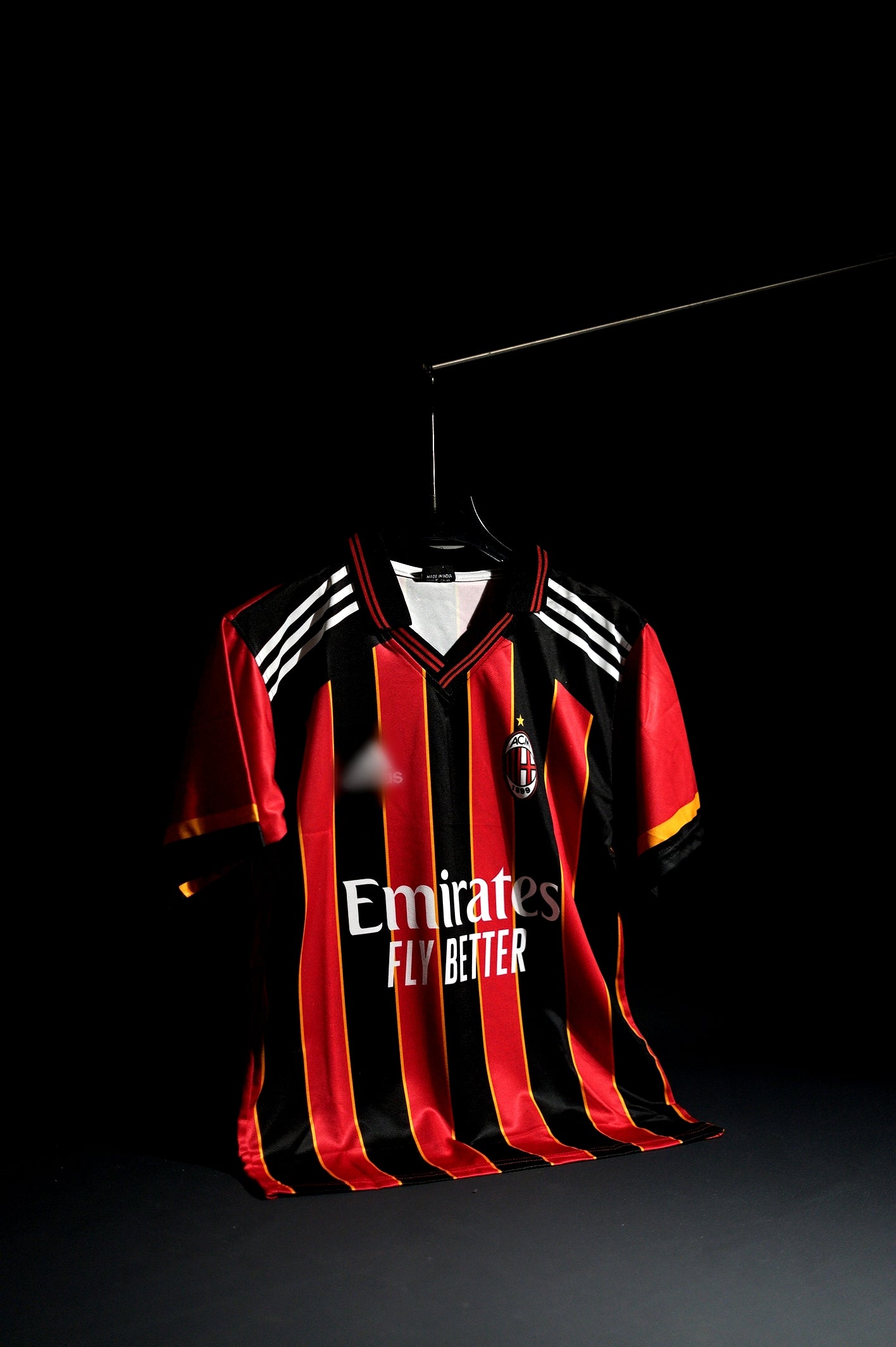 AC Milan | RONALDINHO #9 | 2024-25 | Home Kit | Red & Black | Special Design | Collared Kit | Oversized Fit