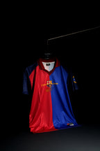 FC Barcelona | PUYOL #32 | 1999-00 | Home Kit | Retro Design | Red & Blue | Oversized Fit