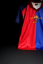 FC Barcelona | PUYOL #32 | 1999-00 | Home Kit | Retro Design | Red & Blue | Oversized Fit