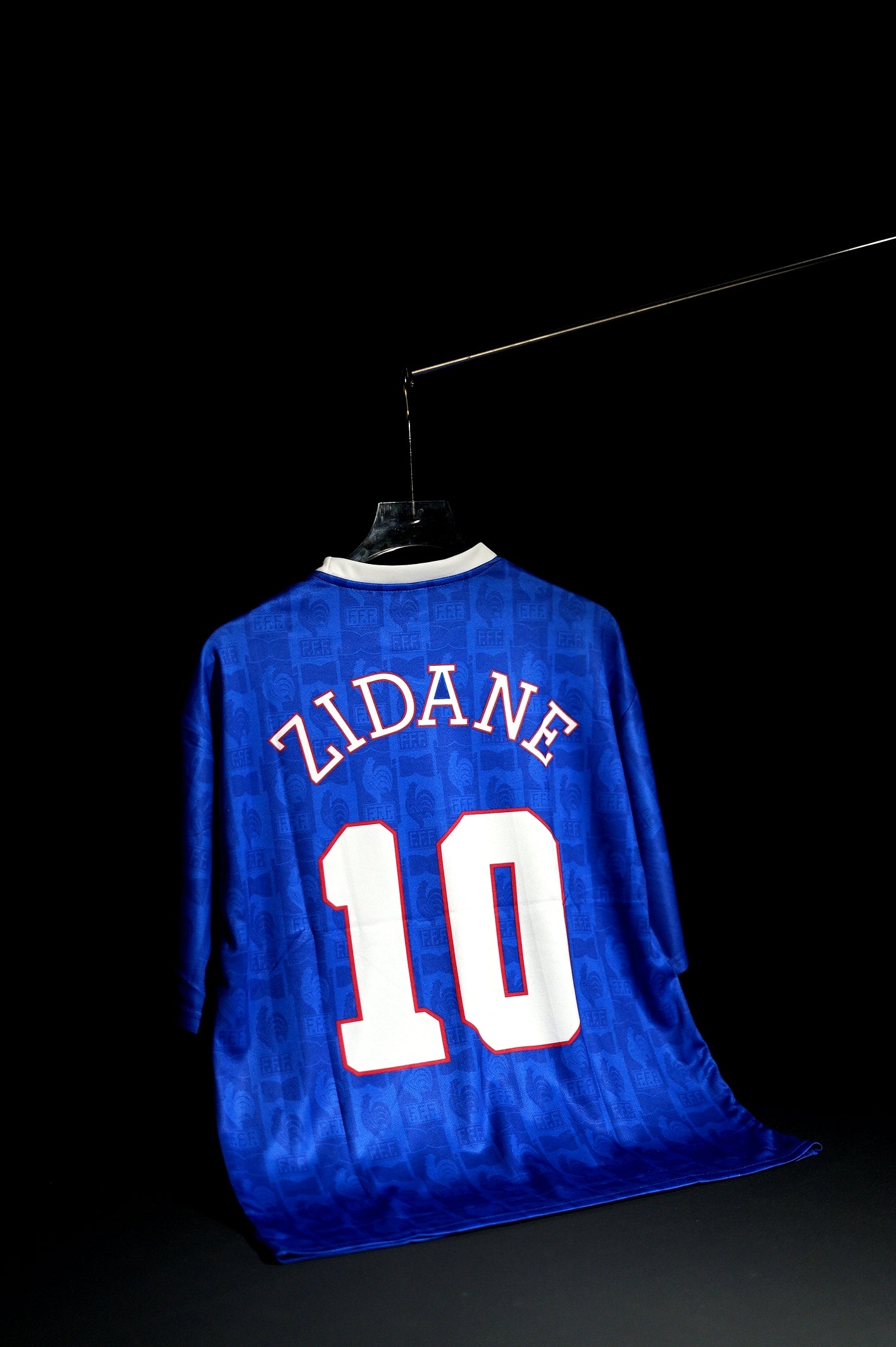France | ZINEDINE ZIDANE #5 | FIFA World Cup 1996 | Home Kit | Retro Design | Blue & White | Oversized Fit