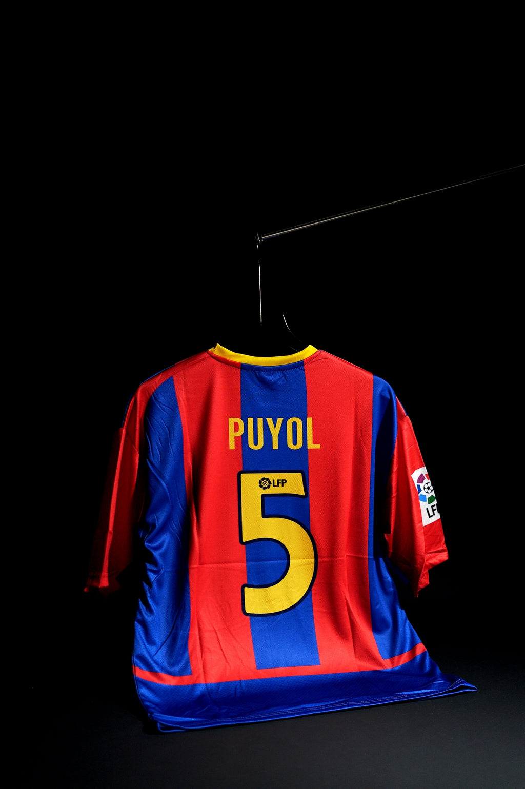 FC Barcelona | PUYOL #5 | 2003-04 | Home Kit | Retro Design | Blue & Red | Oversized Fit