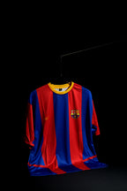 FC Barcelona | PUYOL #5 | 2003-04 | Home Kit | Retro Design | Blue & Red | Oversized Fit