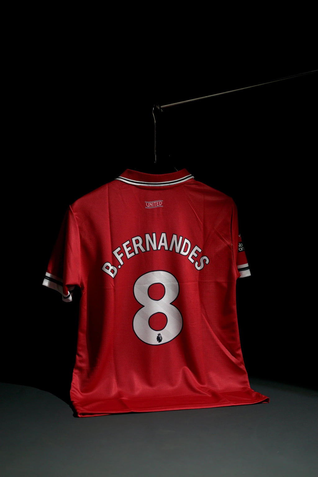 Manchester United FC | BRUNO FERNANDES #8 | 2026-27 | Home Kit | Snapdragon | Latest Design | Red | Collared Kit | Regular Fit